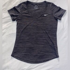 Nike dri fit grey shot sleeve